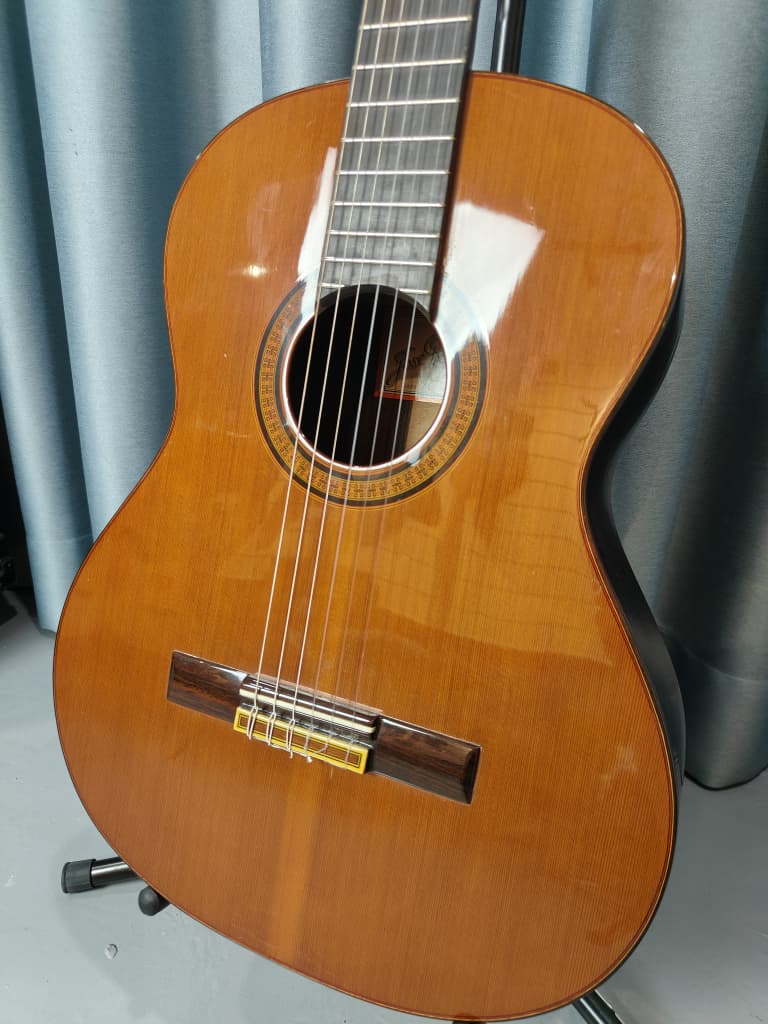 1990 Ramirez 2E Concepcion Jeronima No. 2 Natural Finish Classical Guitar with Hard Case
