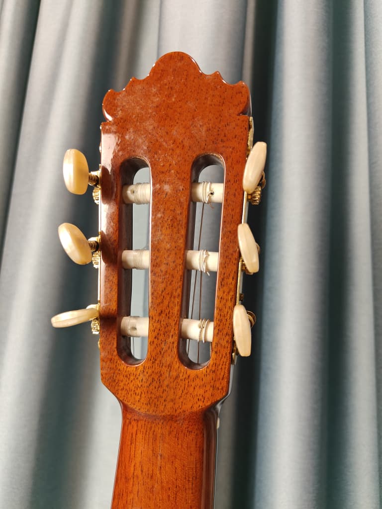1990 Ramirez 2E Concepcion Jeronima No. 2 Natural Finish Classical Guitar with Hard Case